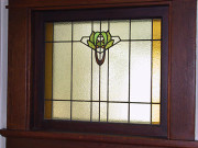 Art Nouveau/Edwardian window in an Arts & Crafts house