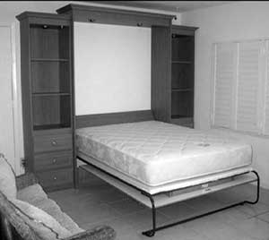 A modern-day version of the Murphy bed.
