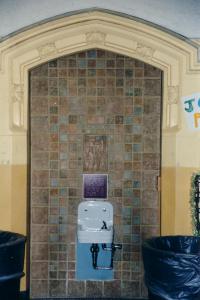 Fountain in Keewaydin Elementary School.