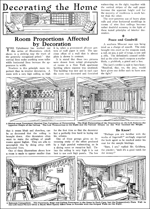 magazine page.