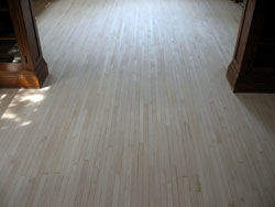 Patch completed and sanded.