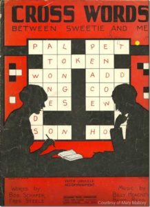 crossword sheet music