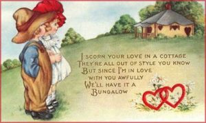 Valentine with two children.