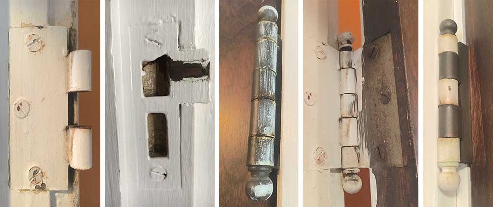 photo of 5 hinges