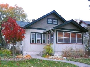 Deb McKinley's Minneapolis bungalow.