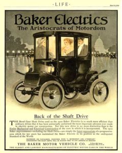 Electric car ad.