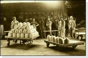 workers with jugs