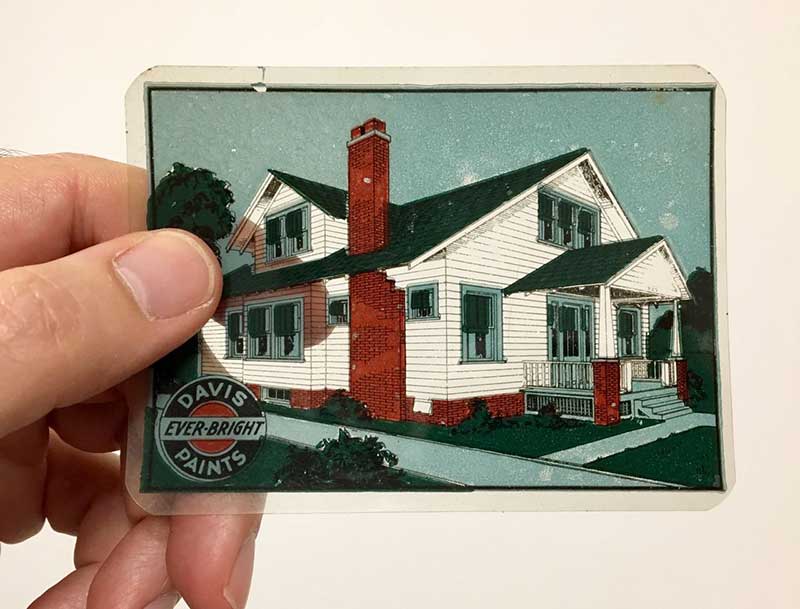 Paint card