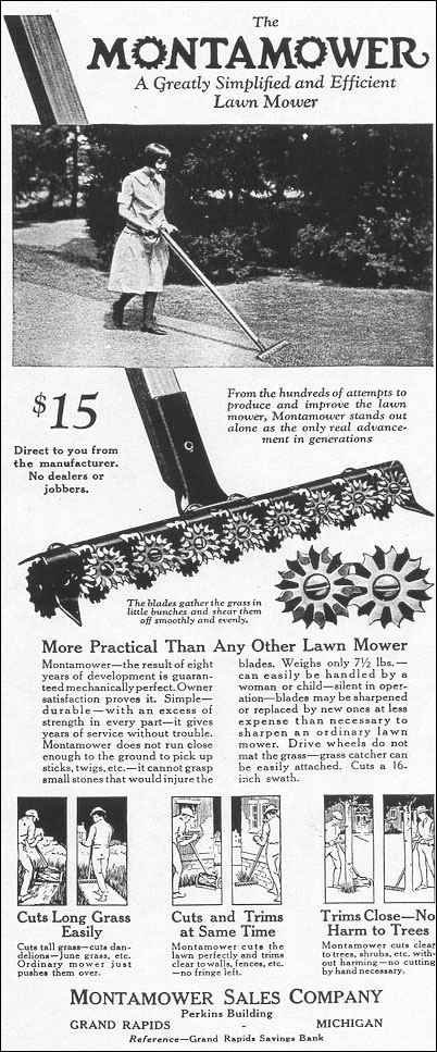 MontaMower ad.