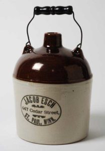 Red Wing liquor jug.