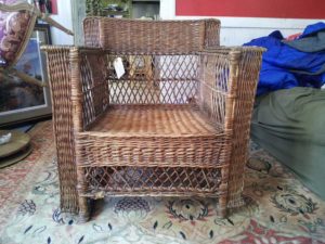 wicker chair