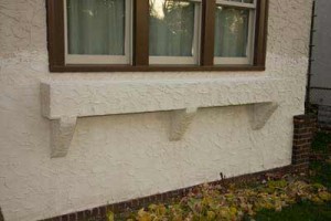 The completed window box.