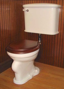 Lydia toilet.