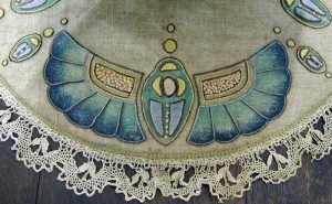 scarab table linen